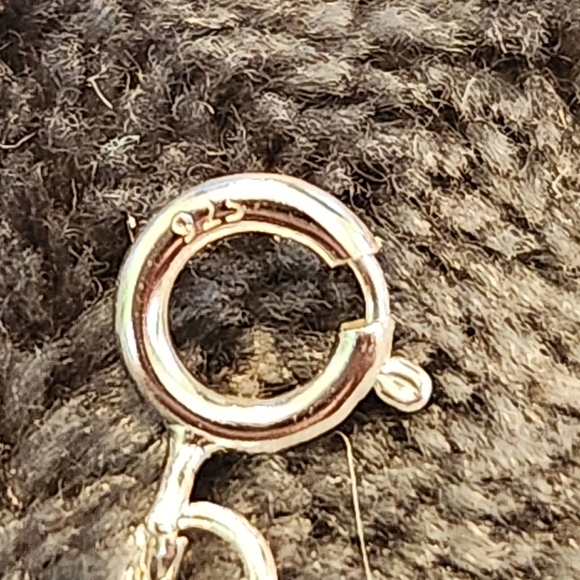 Kids Sterling Silver Owl Bracelet 7" - Picture 2 of 6